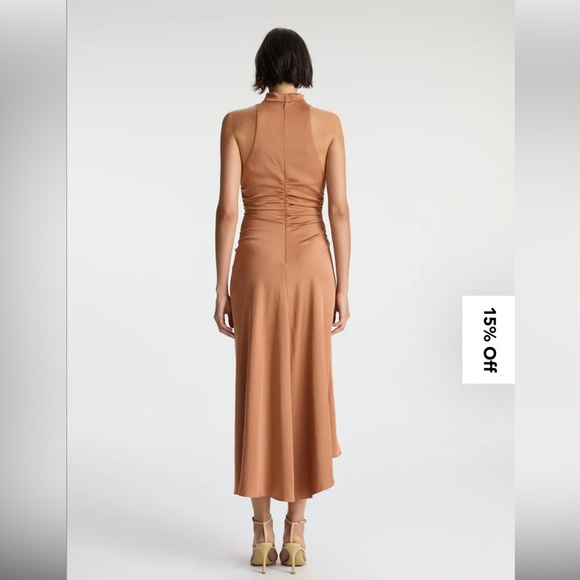 A.L.C. 🔥 Inez Satin Halter Dress - Picture 11 of 11